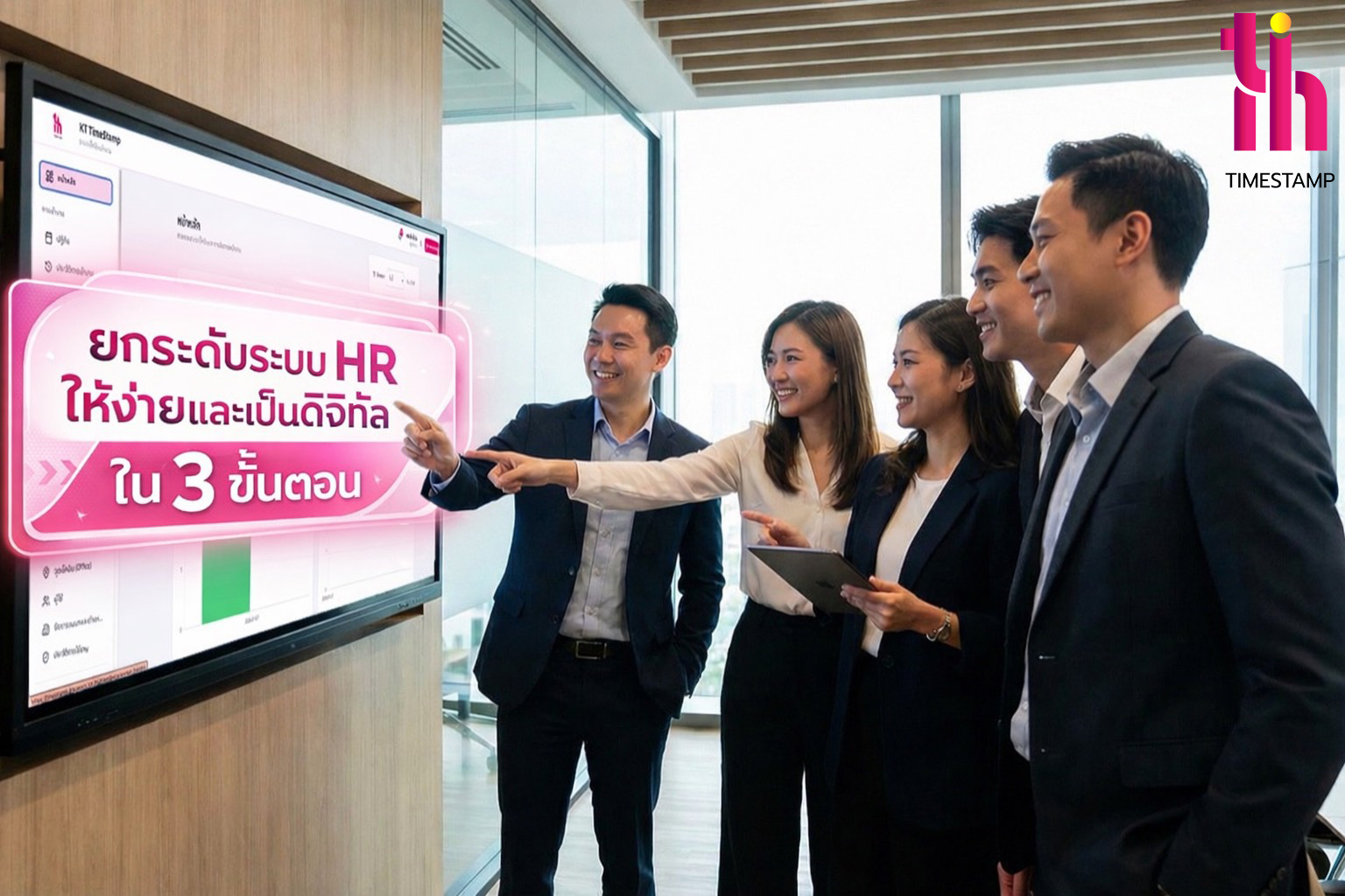 ยกระดับระบบ HR ให้เป็นดิจิทัลใน 3 ขั้นตอน